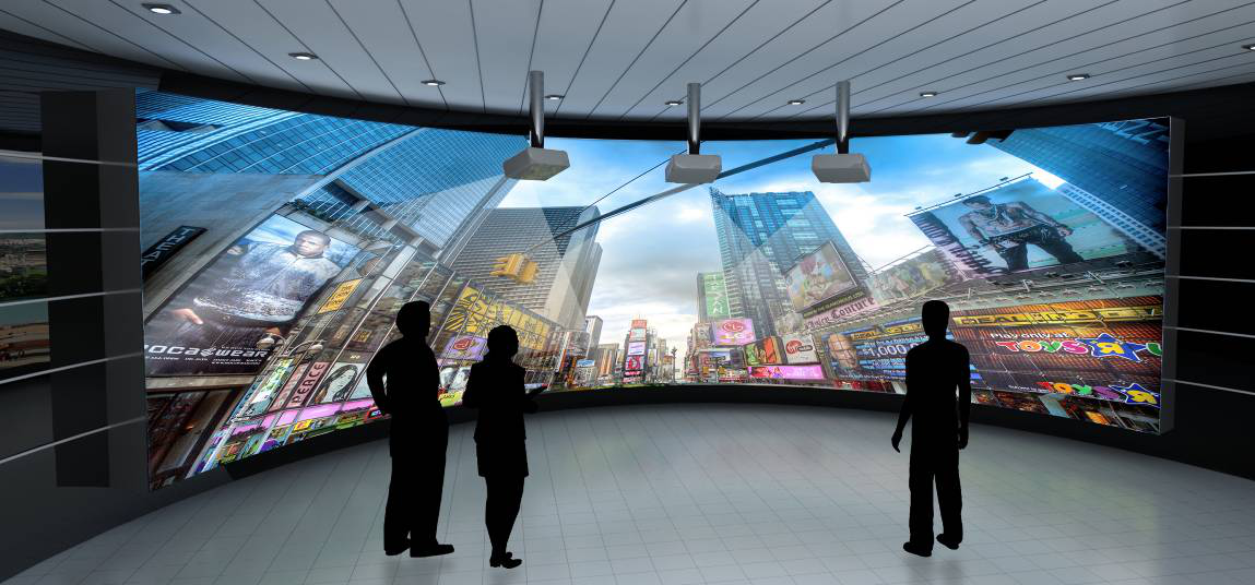 數字展廳展示場景
